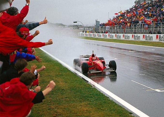 Schumacher's Rain Dance