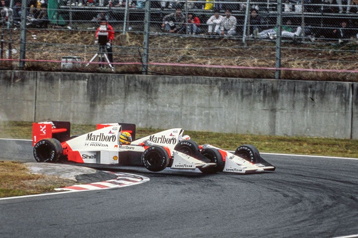 Senna vs Prost 1989